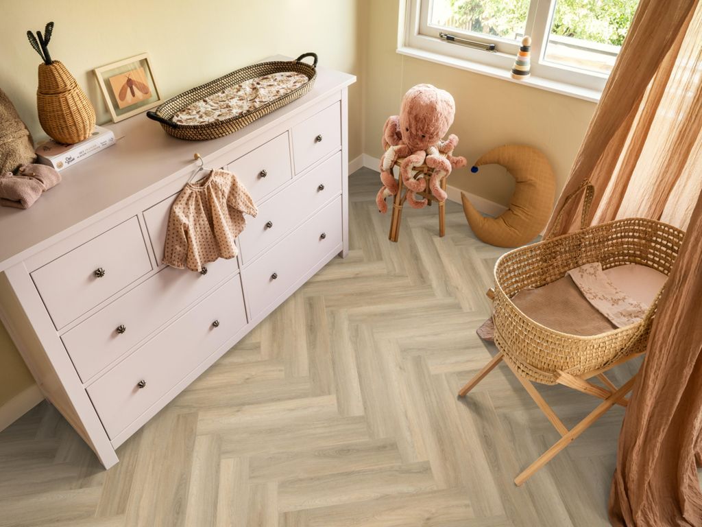 Spigato Avanto visgraat click SRC beige