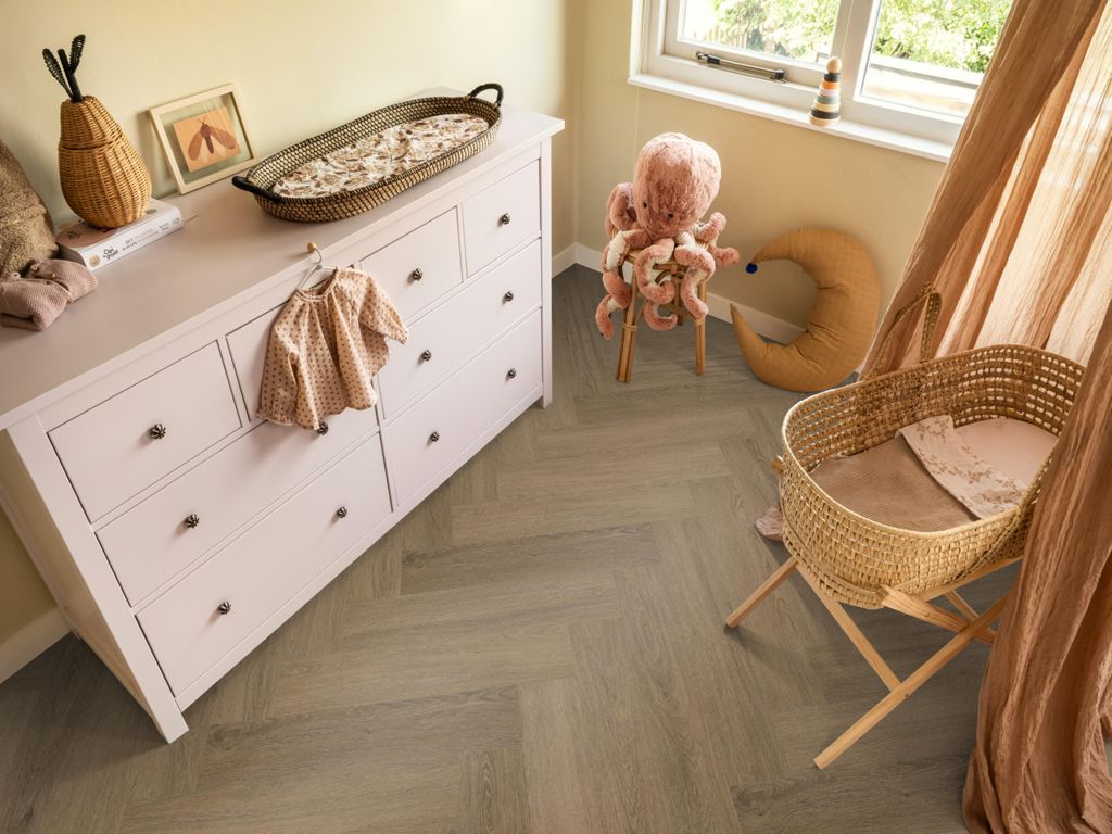 Spigato Viranto visgraat click SRC light brown