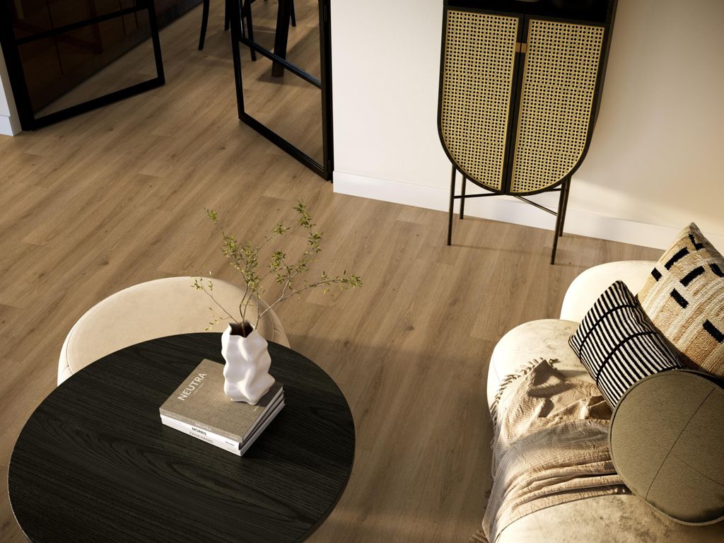 Supreme 40 eiken XL donker naturel 6903 | 400 cm